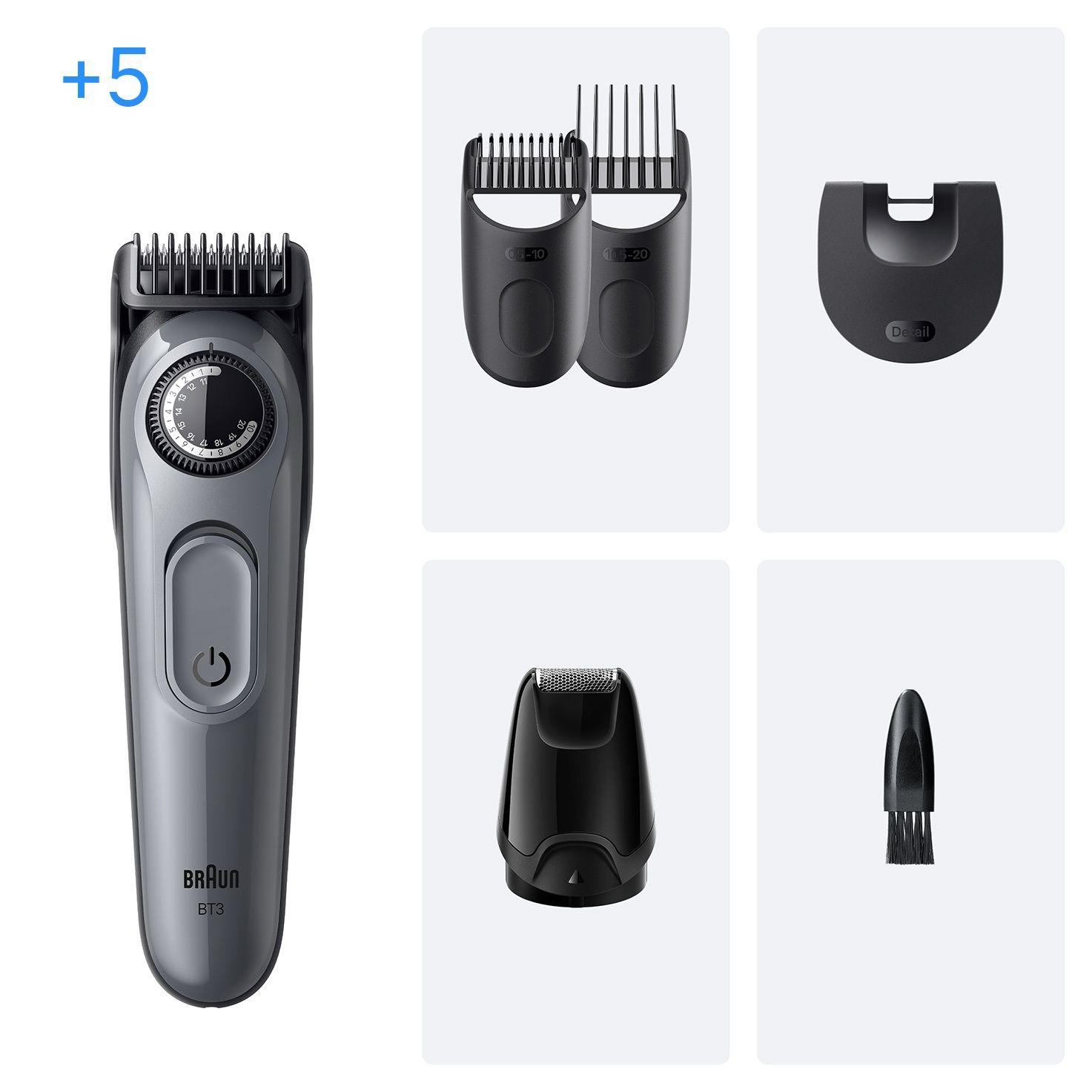 Aparador de Barba BRAUN BT3560 (Preto e Cinzento) — miniatura 2