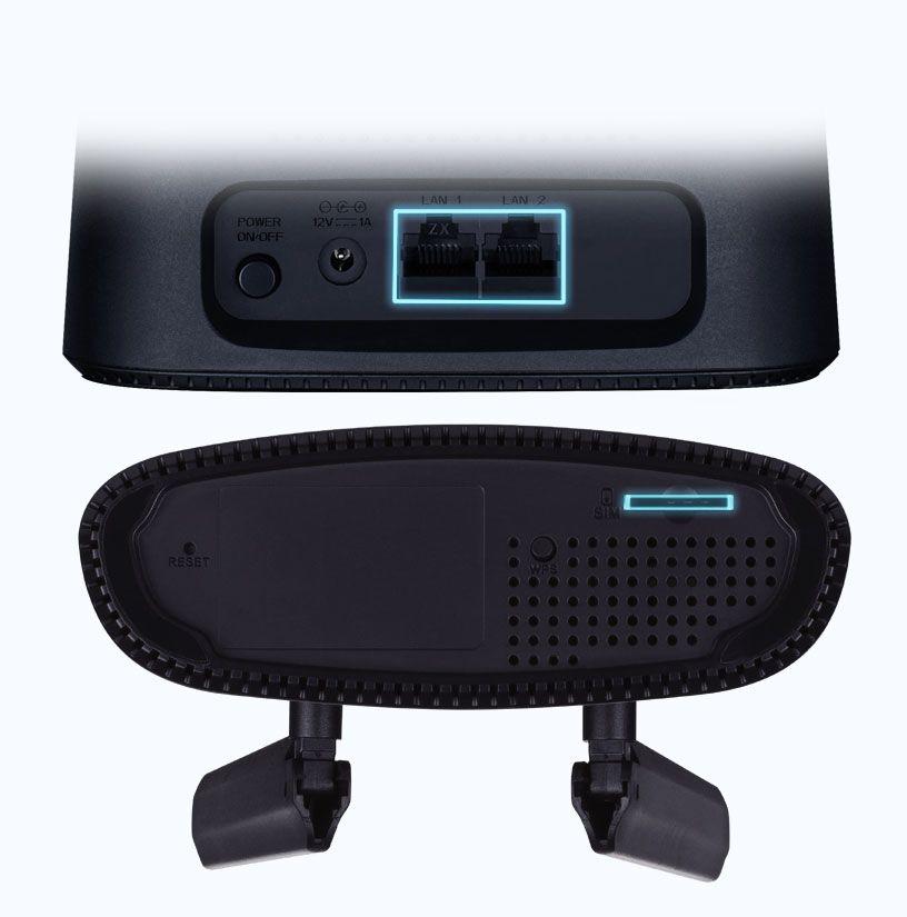 Router 4G D-LINK DWR-960 (Wi-Fi 5 - 1200 Mbps - Dupla, 2,4 GHz e 5 GHz - Preto), miniatura 6