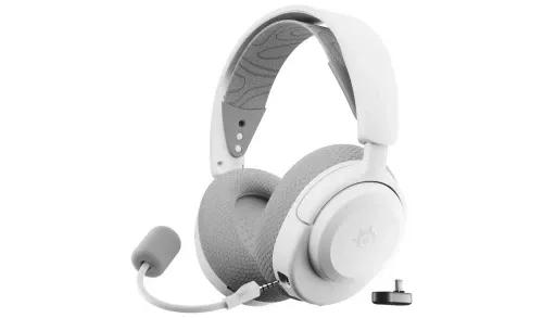 Headset Gaming STEELSERIES Arctis Nova 3P (Binaural - Sem fios, Bluetooth e RF - Circum-aural - Branco)