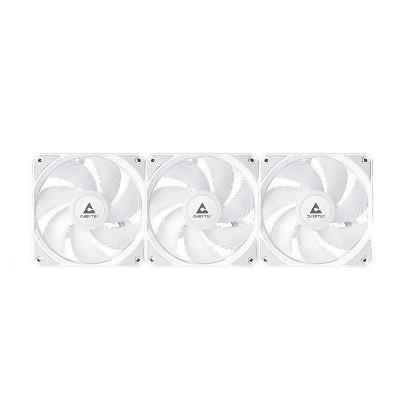 Sistema de Refrigeração Líquida CHIEFTEC Iceberg 360-RGB-W (120 mm - 2200 RPM - Multi - Branco) — miniatura 2