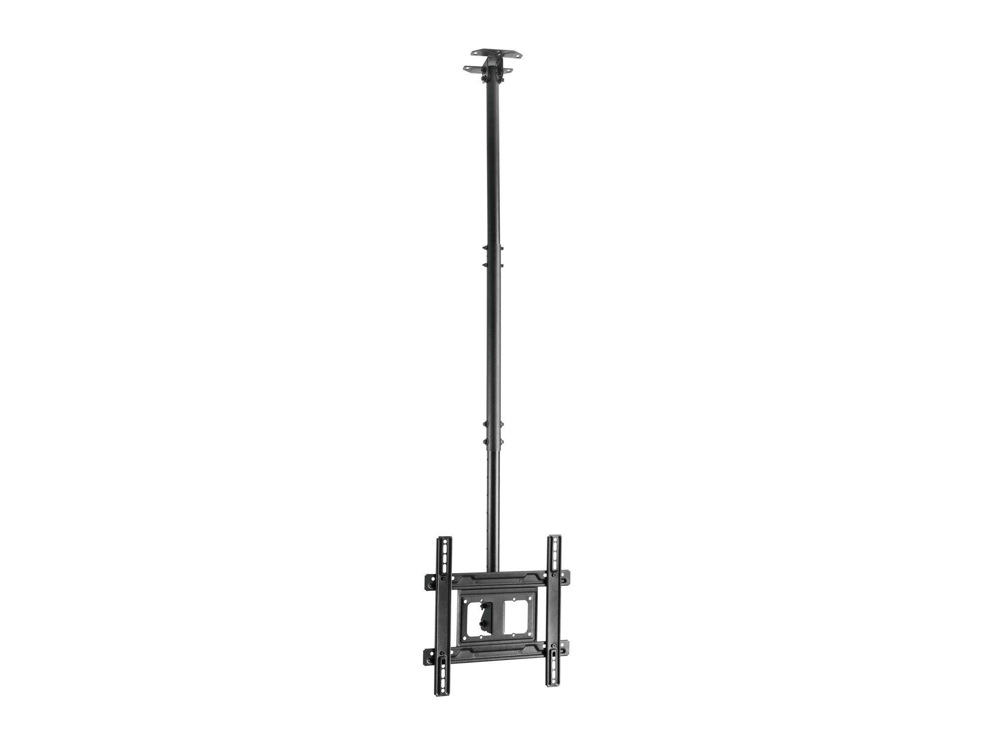 Suporte de Teto para TV EQUIP 650321 (32"-70" - 50 kg - Inclinável e Giratório - Preto)