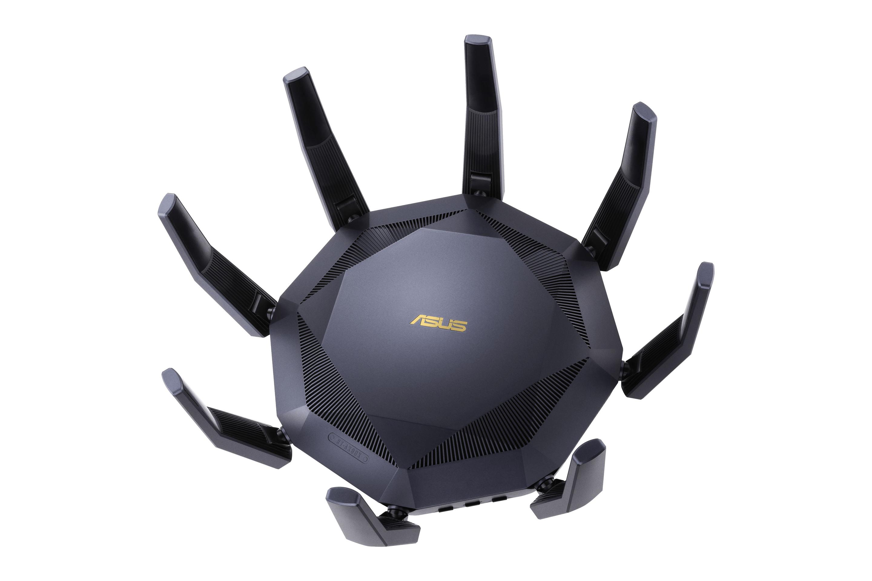 Router ASUS RT-AX89X (Wi-Fi 6 - AX6000 - Banda dupla - Preto)