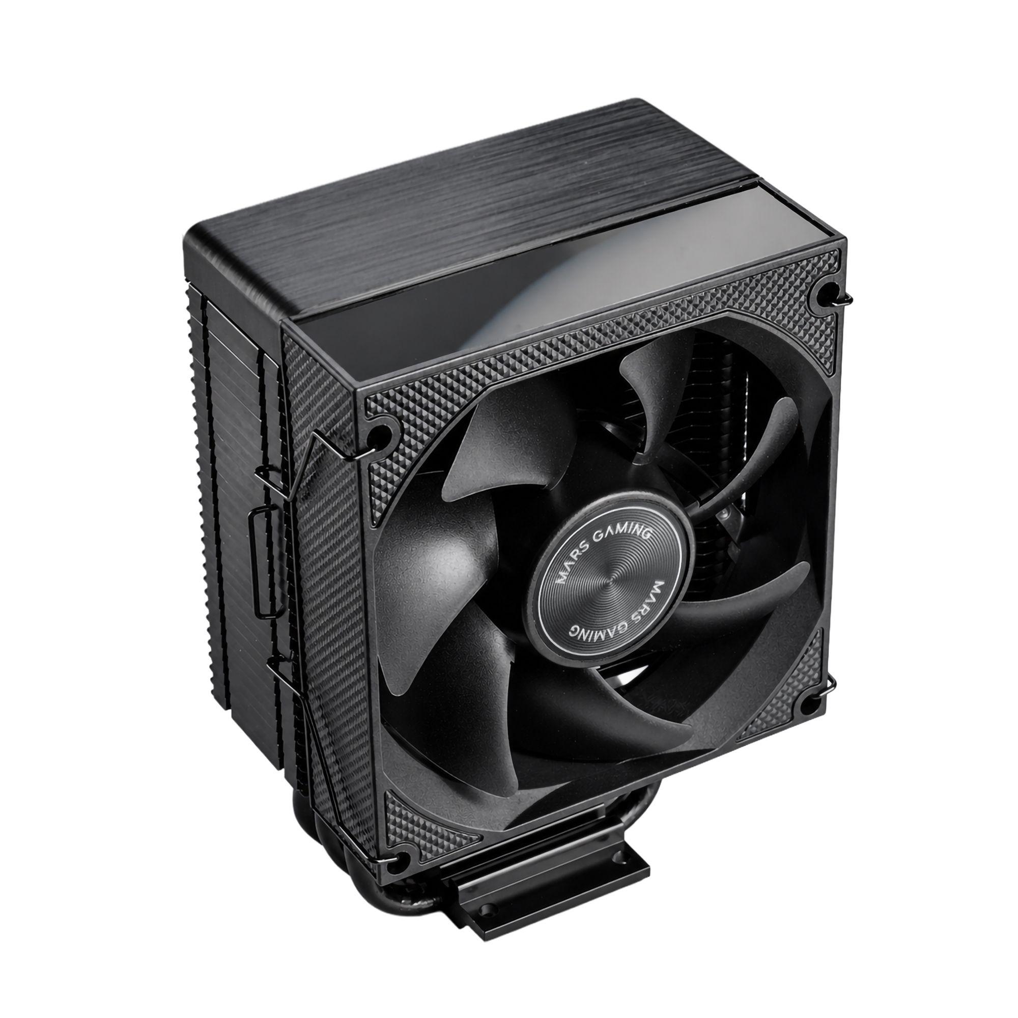 Dissipador CPU MARS GAMING MCPU-XPRO (Tripla torre - 90 mm - Altura 13,6 cm - Preto)