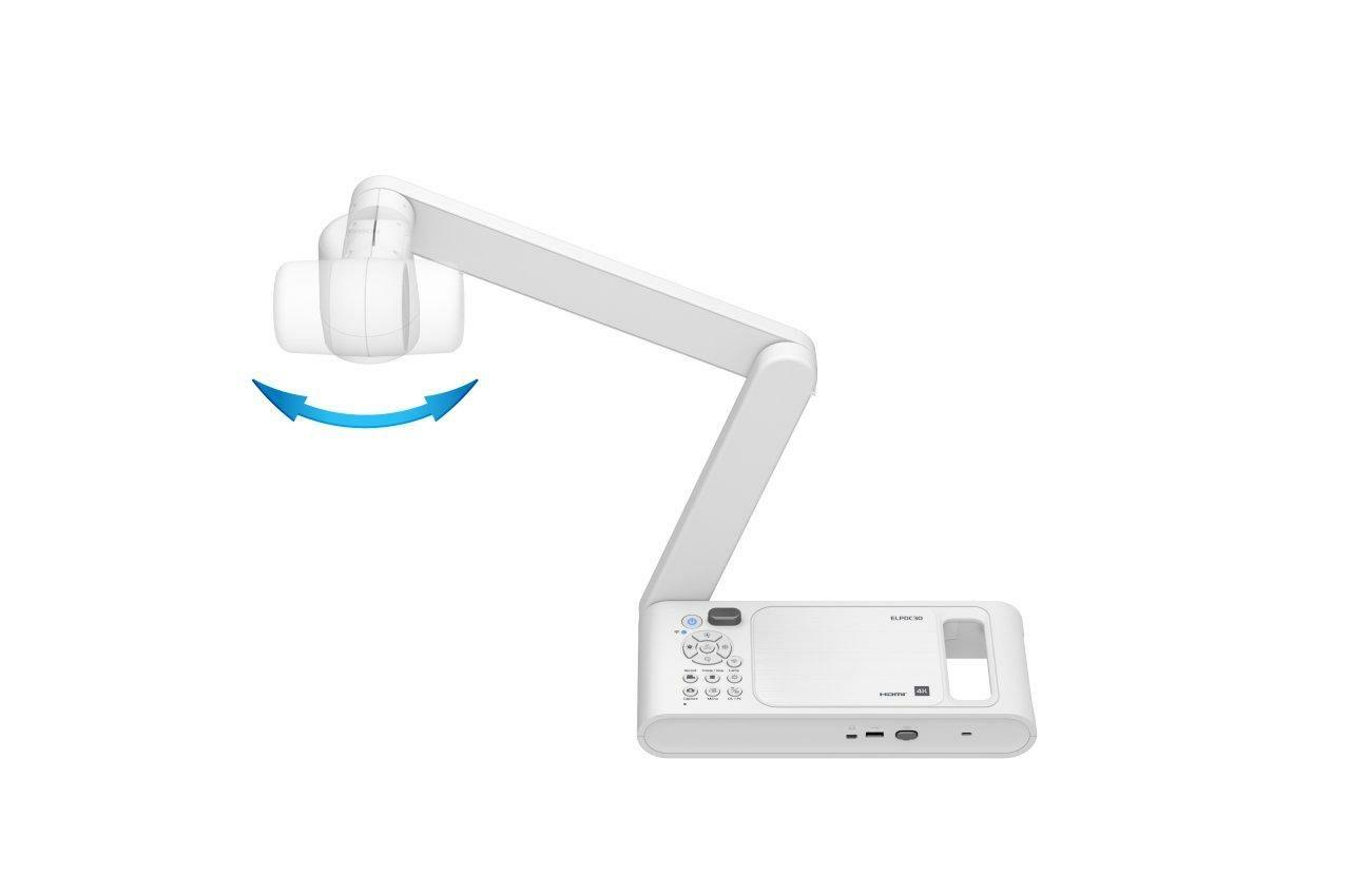 Câmara de Documentos EPSON ELPDC30 (LED - 9,6 W - USB, HDMI, Wi-Fi - Branco) — miniatura 11