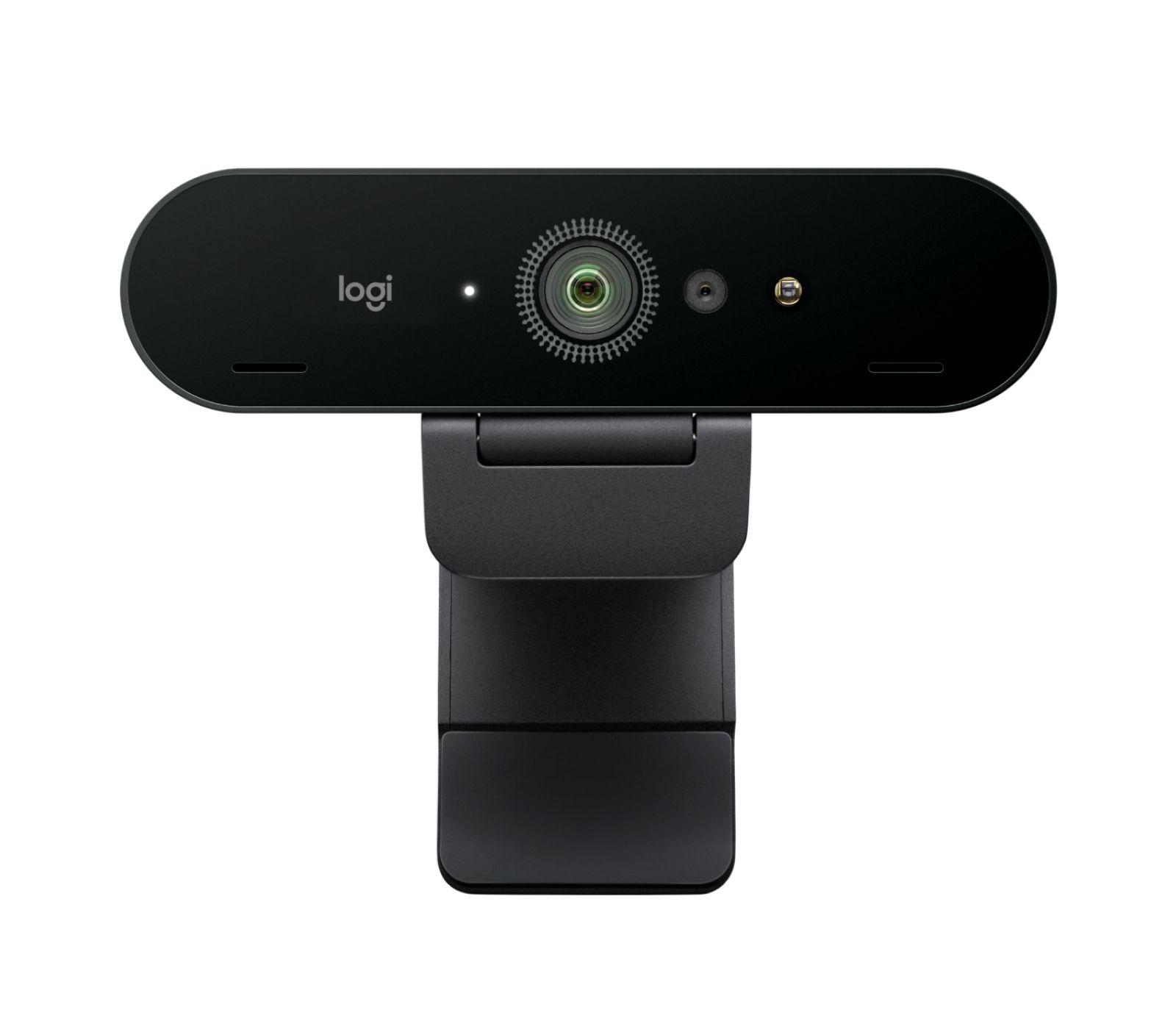 Câmara Web LOGITECH BRIO Ultra HD Pro (Full HD - 90 fps - 4096 x 2160 pixels - Preto)