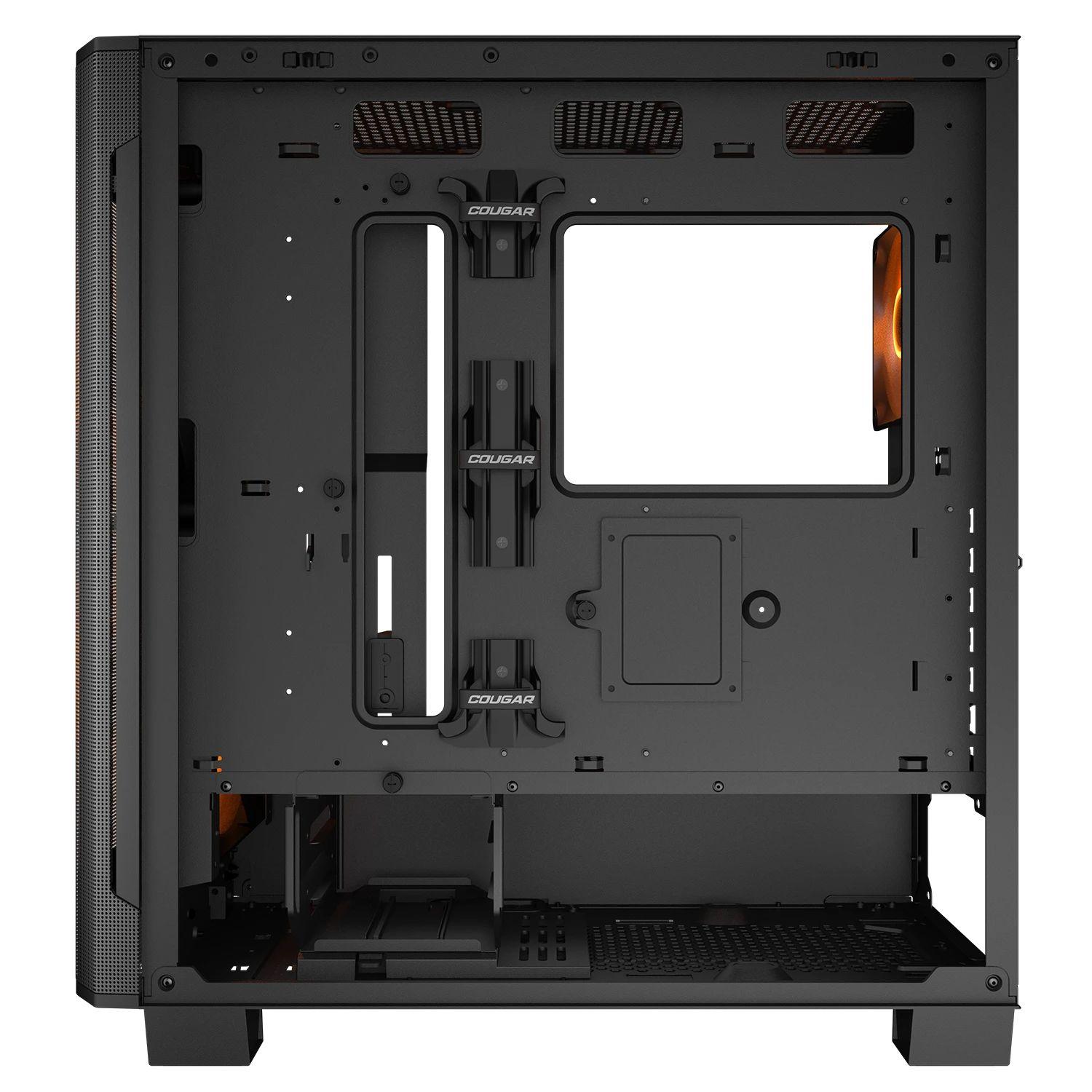 Caixa de Computador COUGAR Airface Flo RGB CGR-5YA6B-RGB (Midi Tower - 190 mm - 390 mm - Preto) — miniatura 10