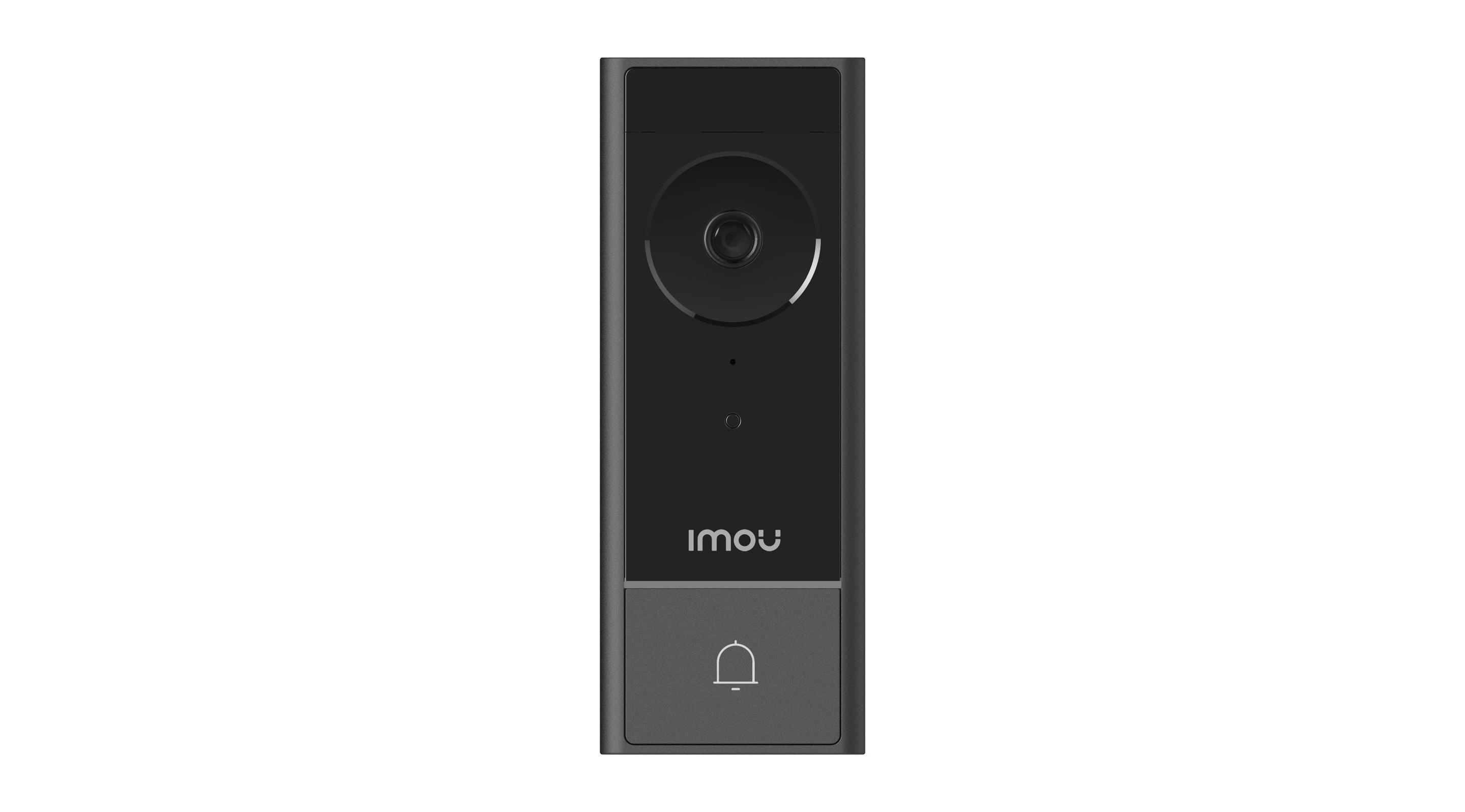 Kit Vídeo Porteiro Inteligente IMOU DB60/DS21-PEUR-IMOU (Preto)