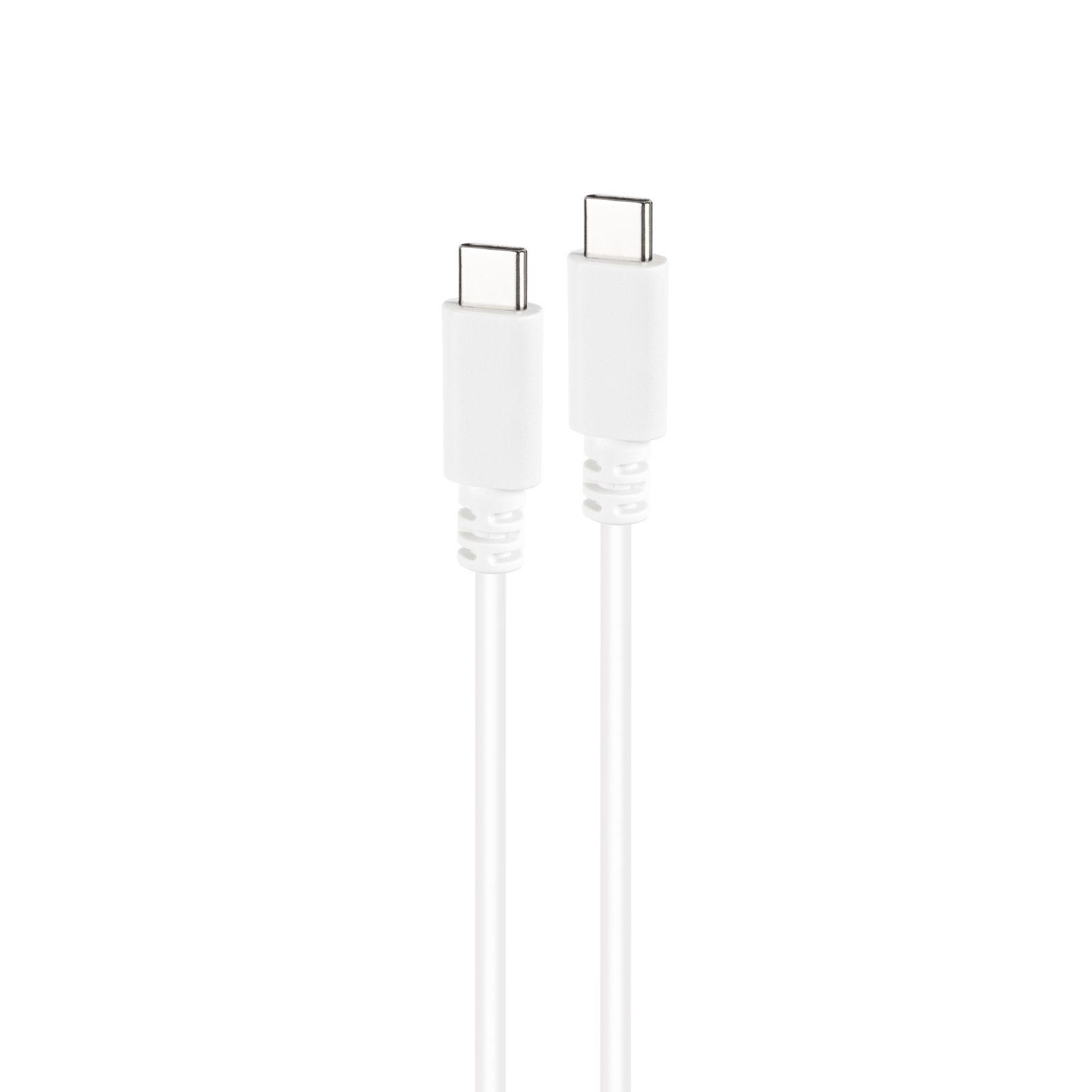 Cabo USB NANOCABLE 10.01.2301-L150-W (1,5 m - USB C - Branco) — miniatura 2