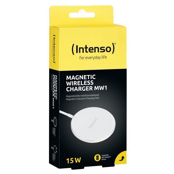 Carregador Wireless INTENSO Magnetic Wireless Charger MW1 (15 W - Smartphone - Branco), miniatura 4