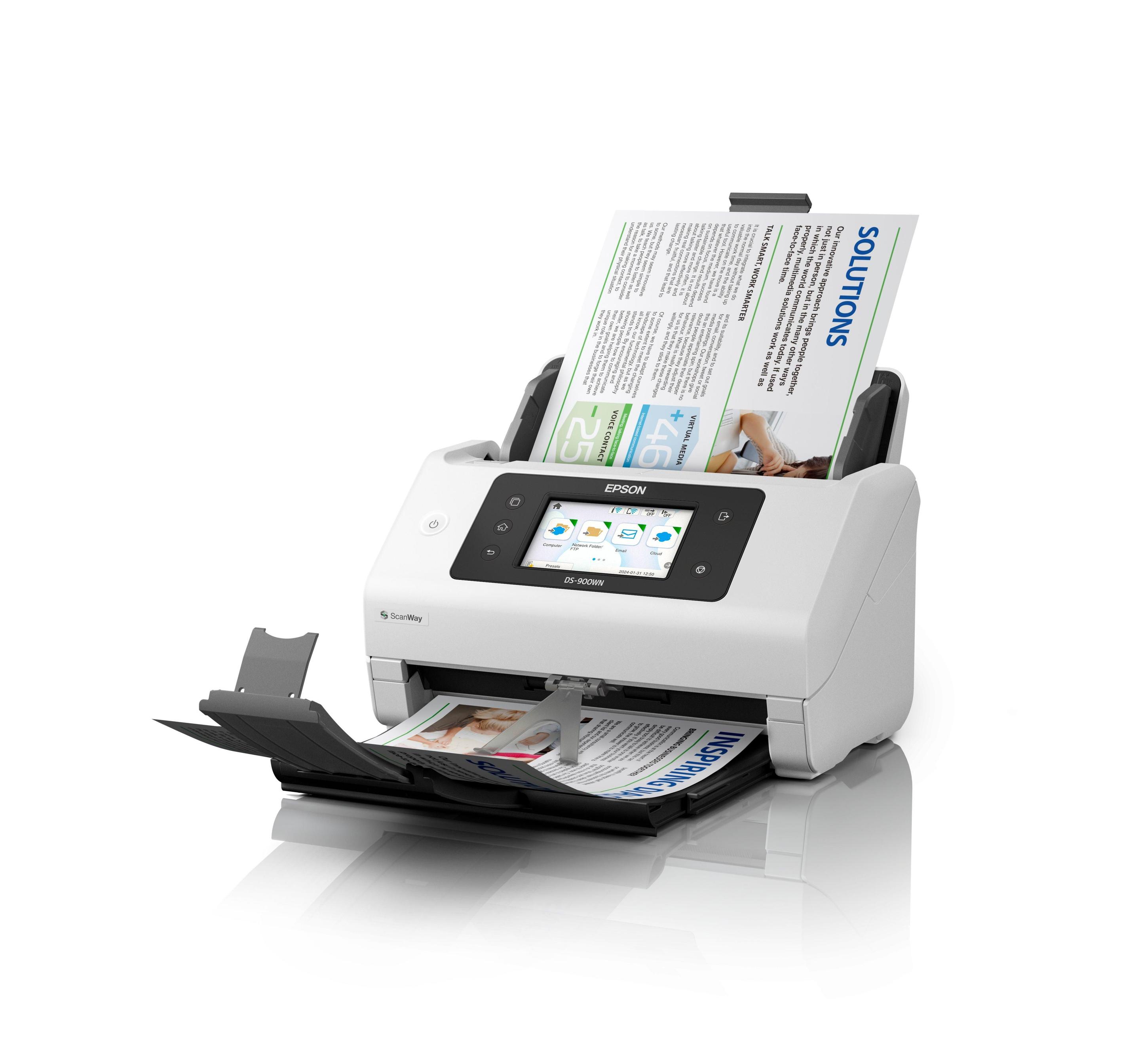 Scanner de Documentos EPSON WorkForce DS-900WN (3.2 Gen 1 - Branco) — miniatura 13