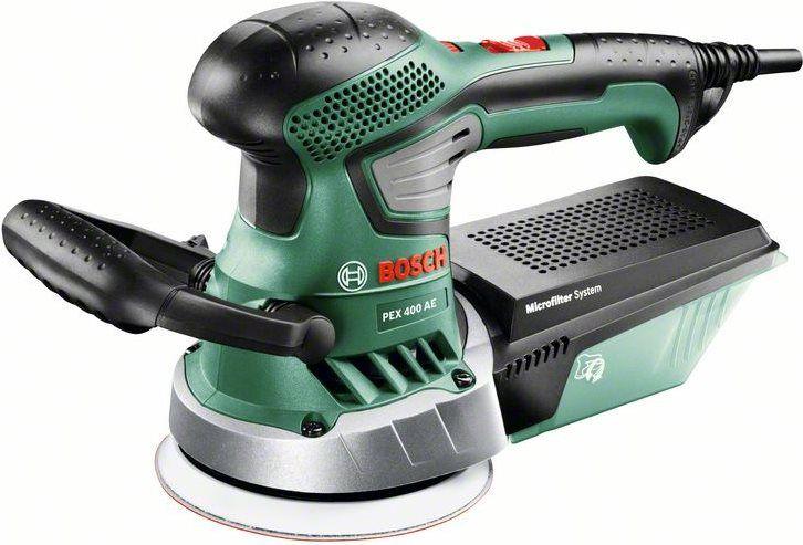 Lixadeira Excêntrica BOSCH PEX 400 AE (Verde e Preto), imagem 1