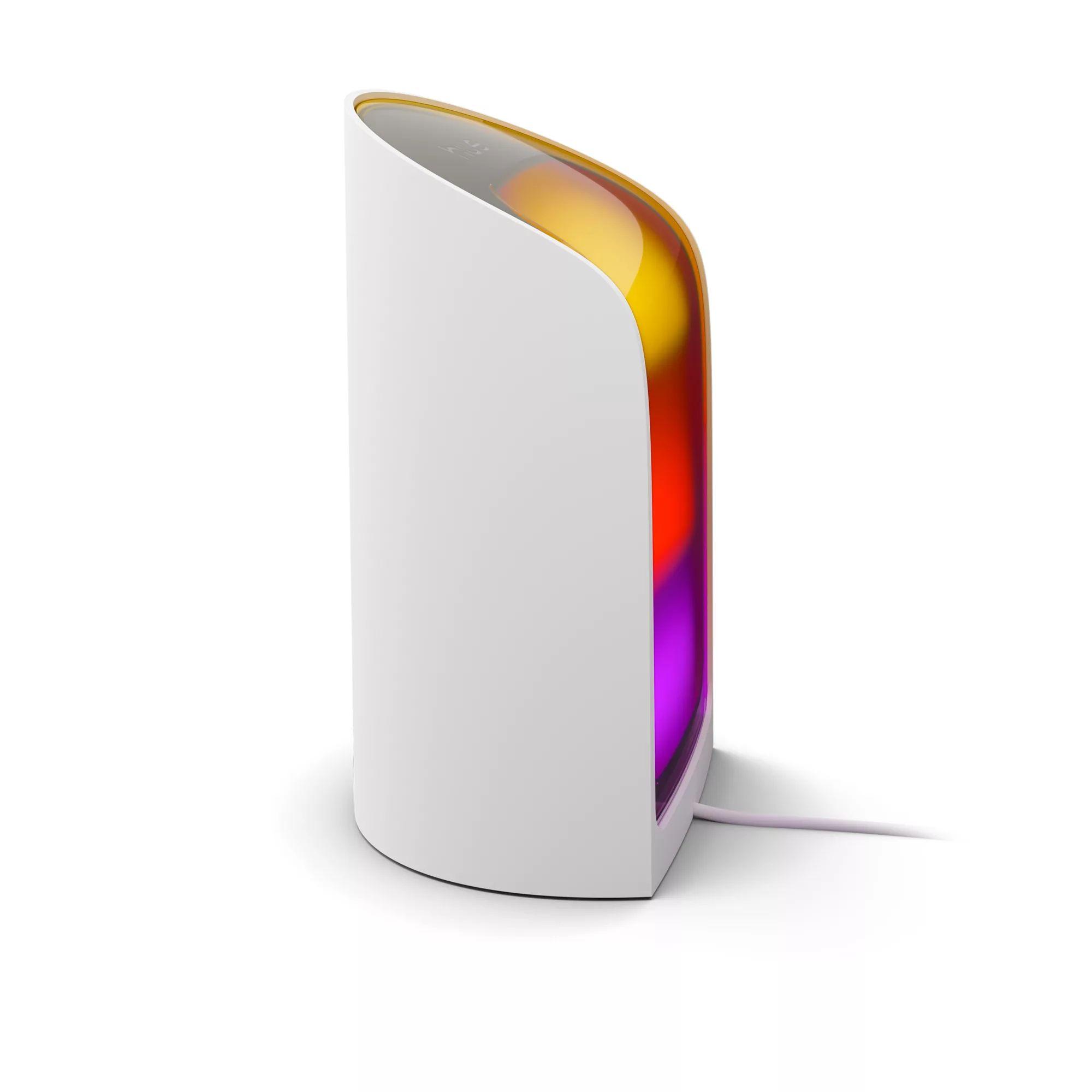 Candeeiro de Mesa Inteligente PHILIPS Hue Play Wall Washer (Bluetooth, Zigbee - Bluetooth/Zigbee - Branco)