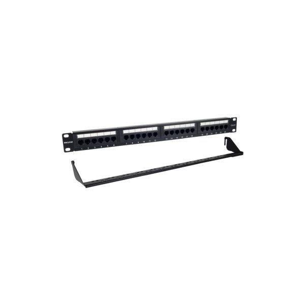 Patch Panel de Rede PHASAK PU 2424 (RJ45 - Montagem em rack - Preto) — miniatura 2