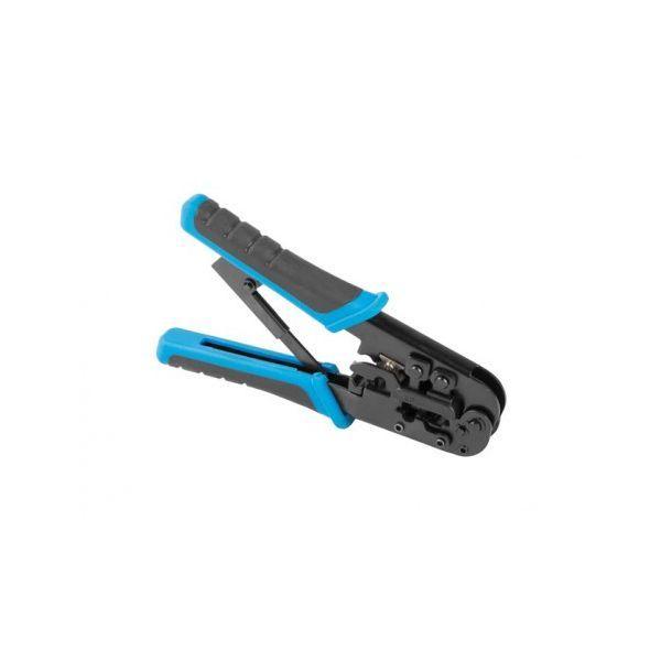 Alicate de Cravar LANBERG NT-0201 (Preto/Azul), miniatura 2
