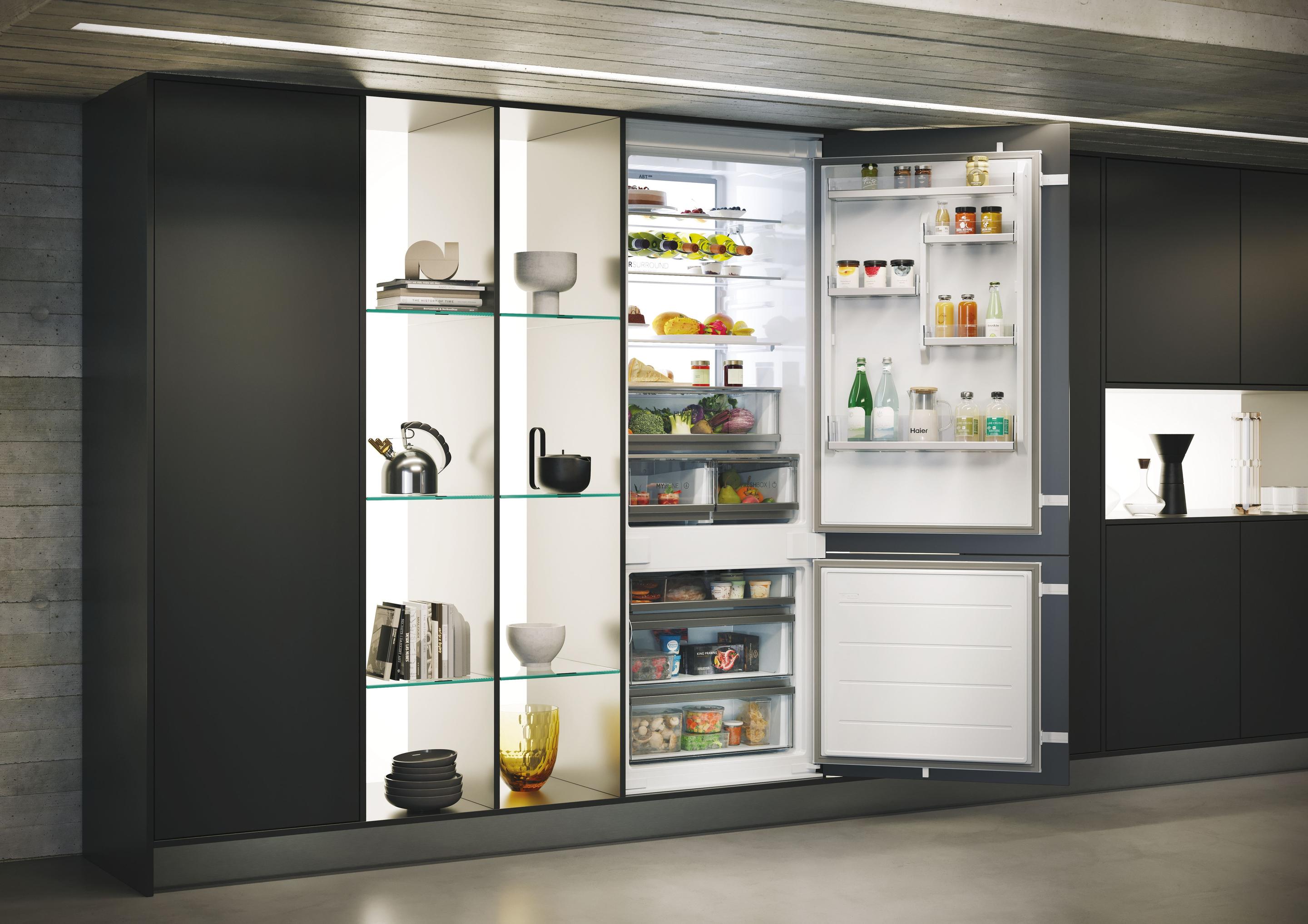 Frigorífico Combinado Encastre HAIER HBW7719DT (400 l - hOn - 193,5x69x55 cm - Branco), miniatura 12