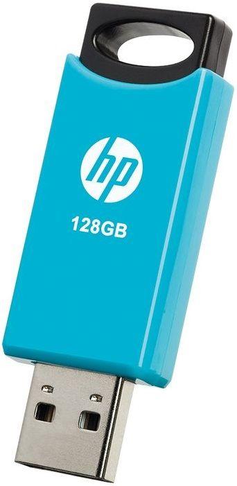 Pen Drive HP v212w (128 GB - Deslizante - USB 2.0 - Azul), miniatura 3
