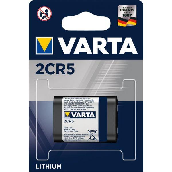 Pilha de Lítio VARTA 2CR5 (6V - 1400mAh)