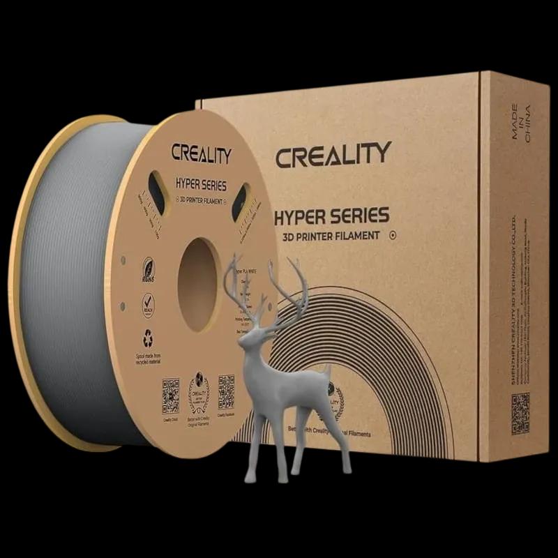 Filamento CREALITY Hyper PLA (Cinza)