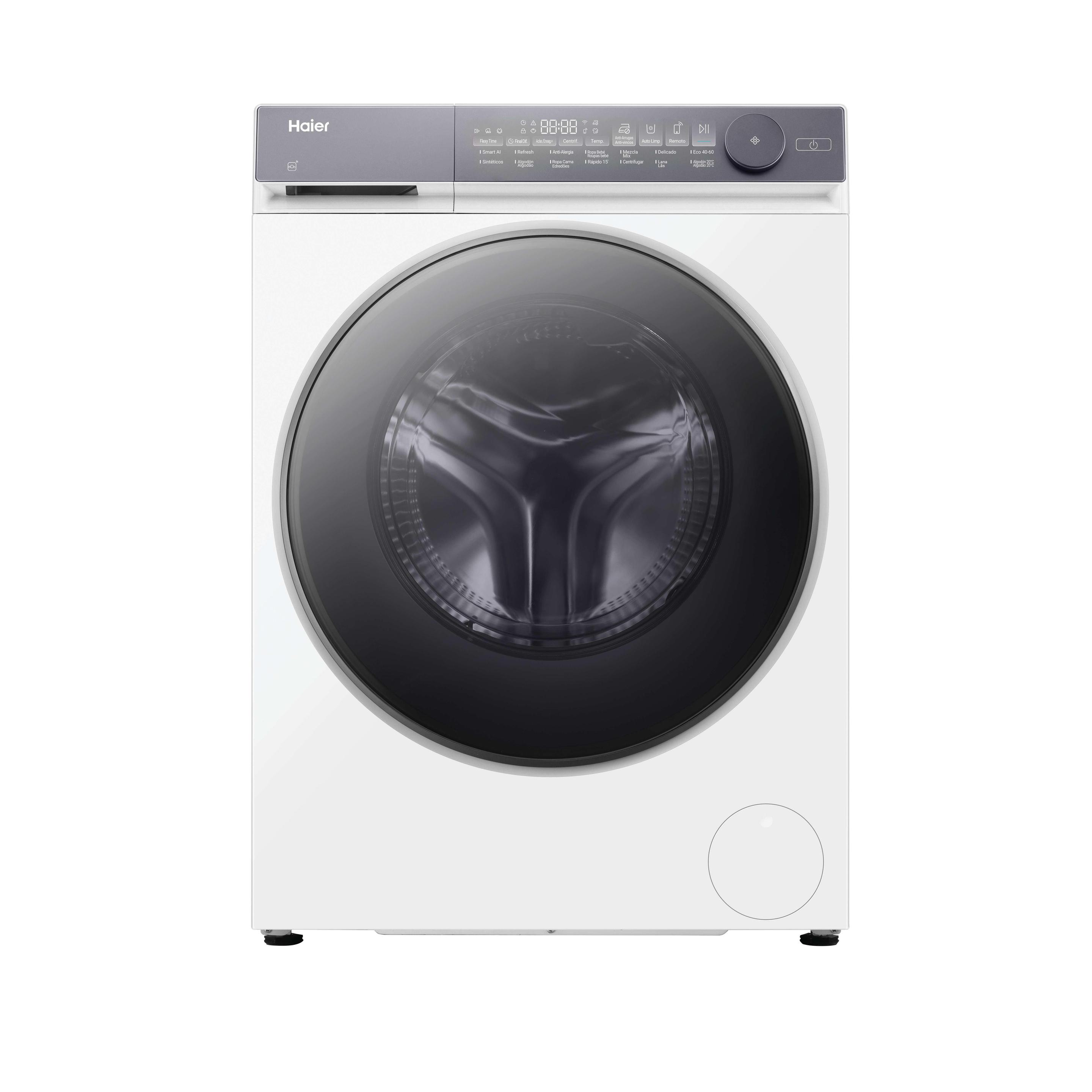 Máquina de Lavar Roupa Independente HAIER HW90B14367UIB (1400 RPM - B - A - Branco)