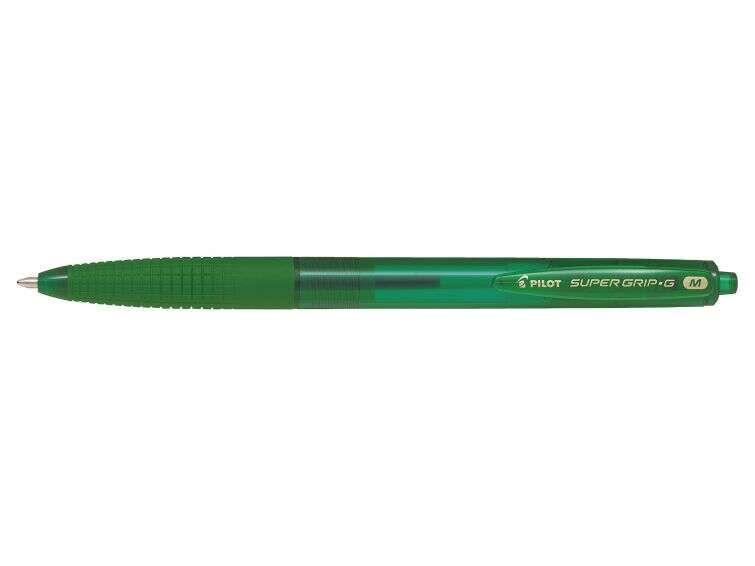 Esferográfica PILOT SuperGrip G M (Verde)