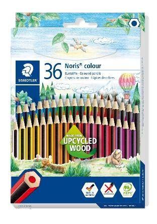 Lápis de Cor STAEDTLER Noris Colour 185 CD36 (3 anos - Multicor)