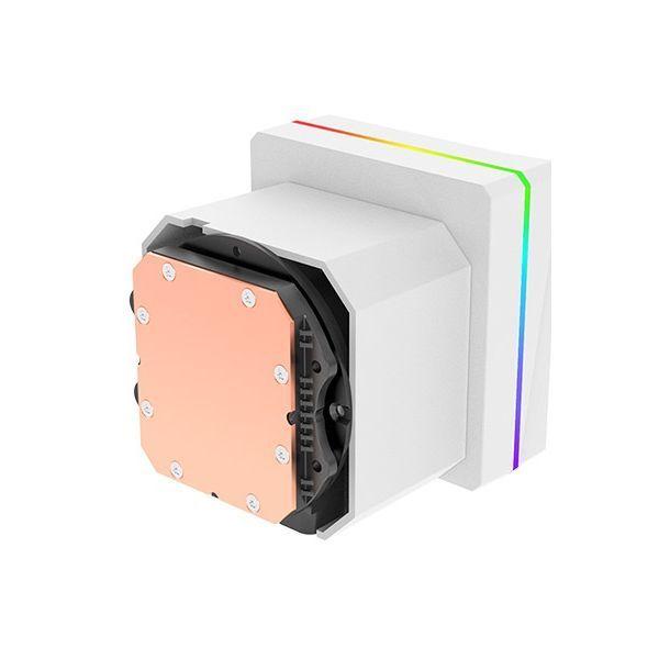 Sistema de Arrefecimento Líquido THERMALTAKE TH360 V3 Ultra ARGB Sync AIO Snow Edition (12 cm - 2500 RPM - Vermelho, verde e azul - Branco) — miniatura 3