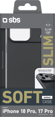 Capa para Telemóvel SBS Instinct (Preto)