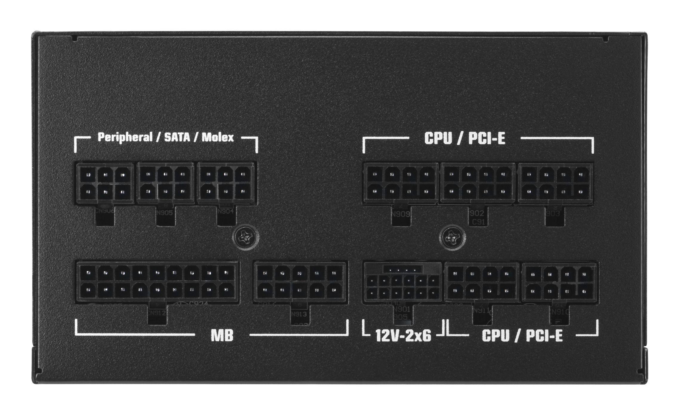 Fonte de Alimentação ASUS TUF Gaming 1000W Gold EVO (ATX - 1000 W - 80 PLUS Gold - Preto), miniatura 3