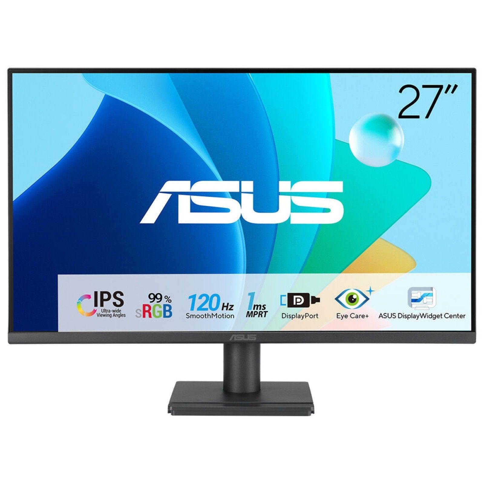 Monitor ASUS VA279QG (27" - IPS - 120 Hz - Preto)