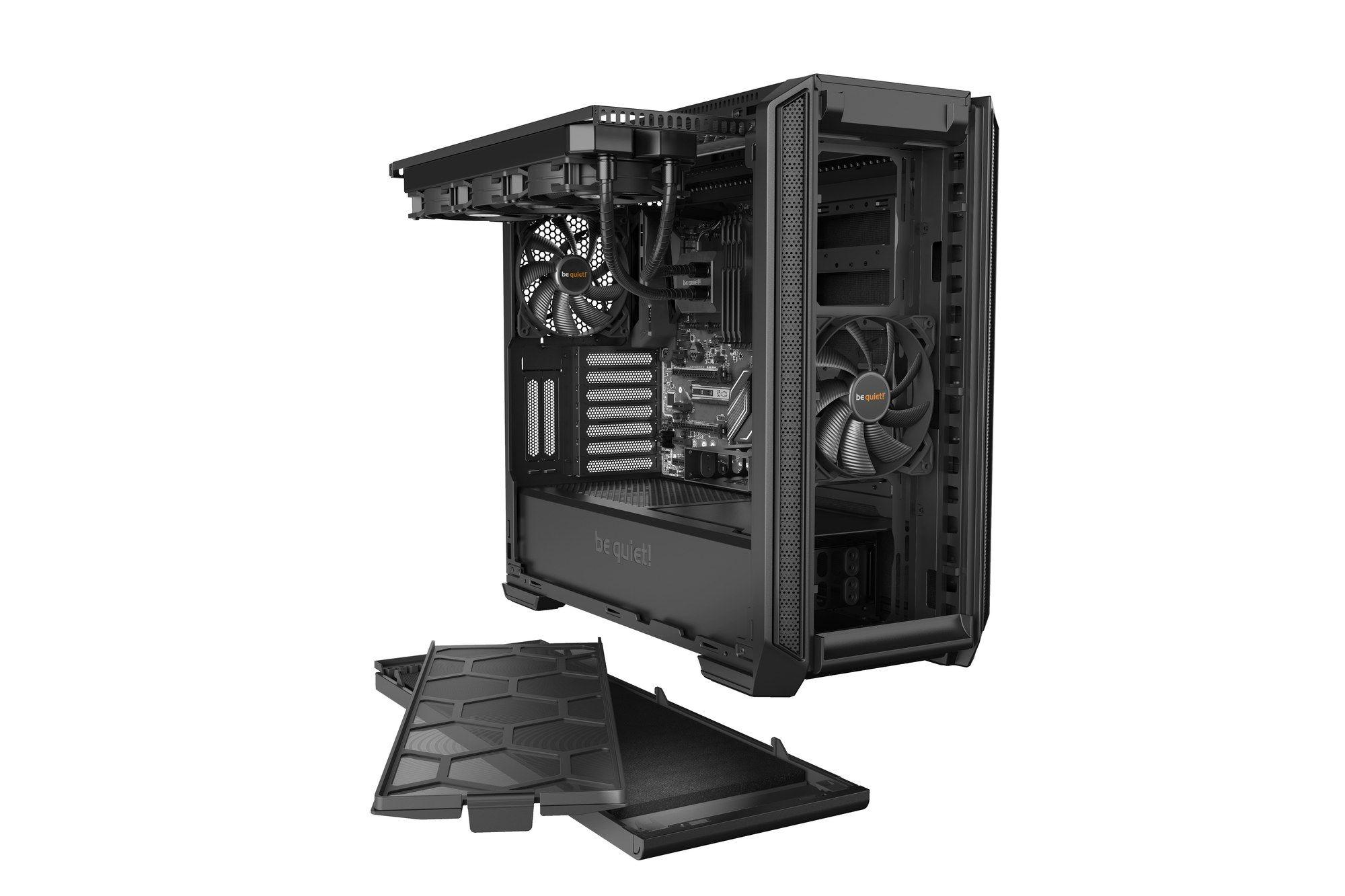 Caixa de Computador BE QUIET! Silent Base 601 (ATX, PS2 - Midi Tower - 18,5 cm - Preto) — miniatura 7