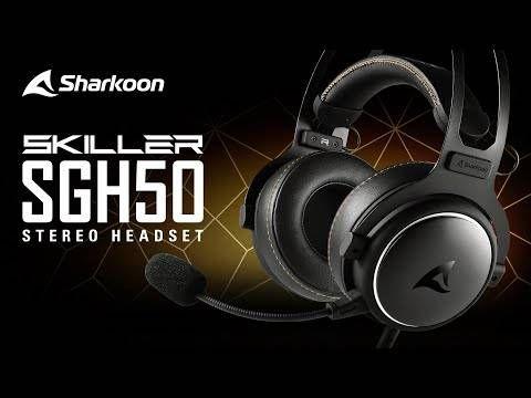 Headset Gaming SHARKOON SKILLER SGH50 (Binaural - Com fios - Circum-aural - Preto), miniatura 3