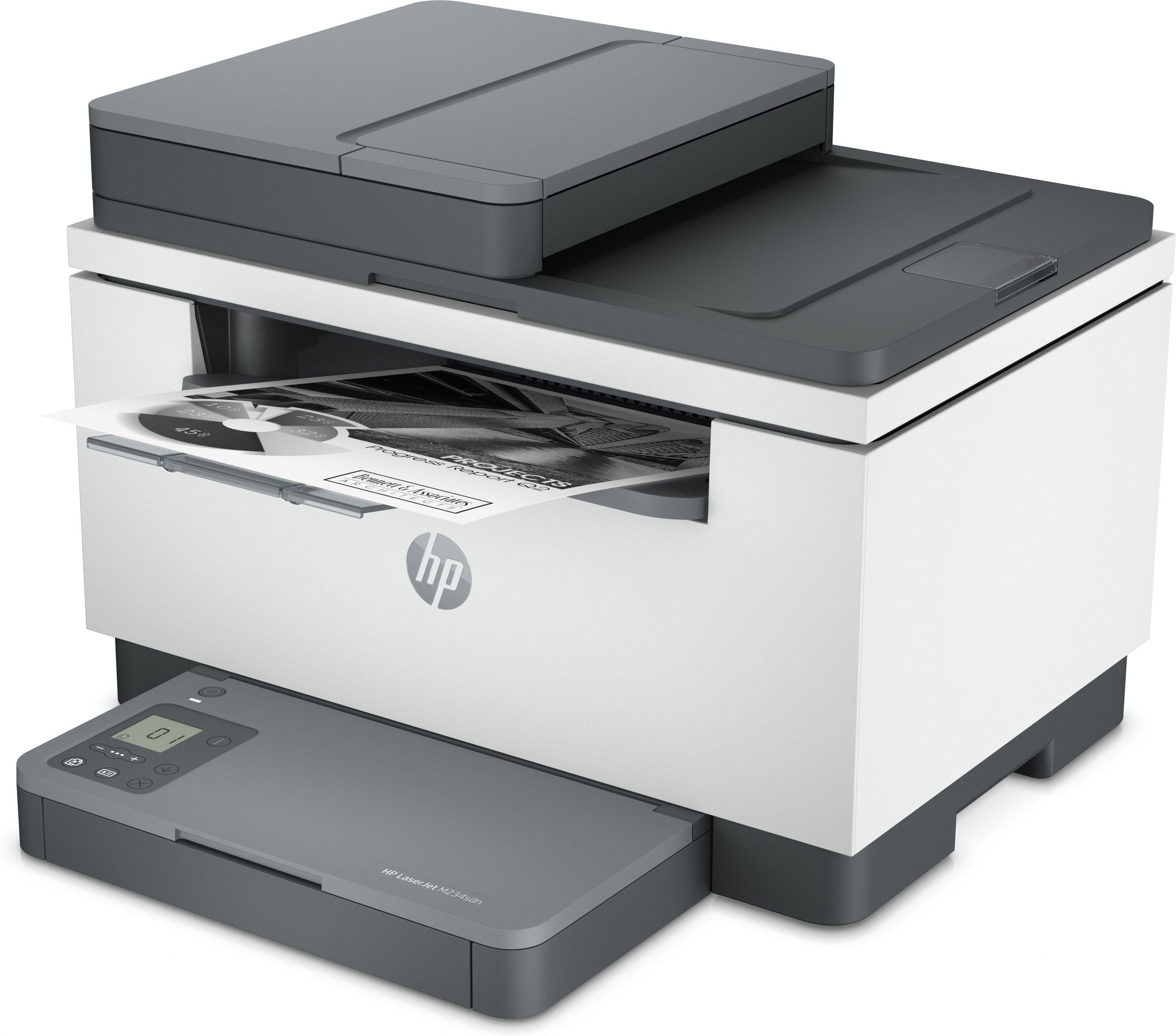 Multifunções Laser HP LaserJet M234sdn (A4 - Impressão a preto e branco - Com Fios - Cinzento/Branco) — miniatura 2