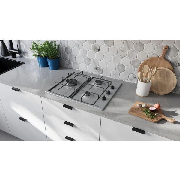 Placa a Gás de Encastre BALAY 3ETX463BB (6050 W - Aço inoxidável - Rotativo - Inox), miniatura 4