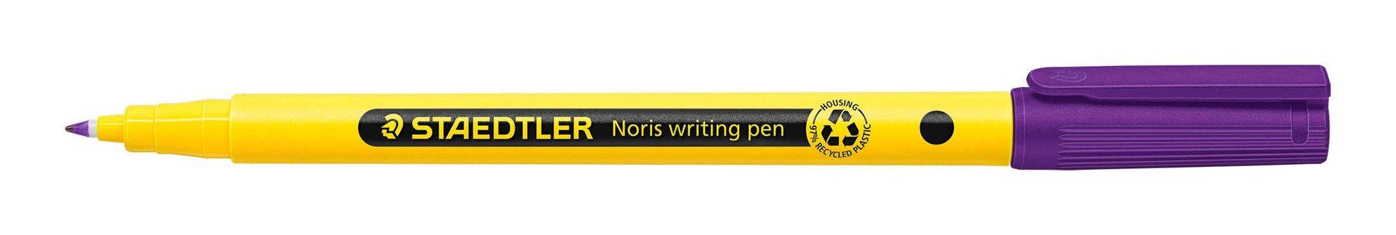 Marcador de Ponta Fina STAEDTLER Noris 307-6 (97% de plástico reciclado - Violeta)