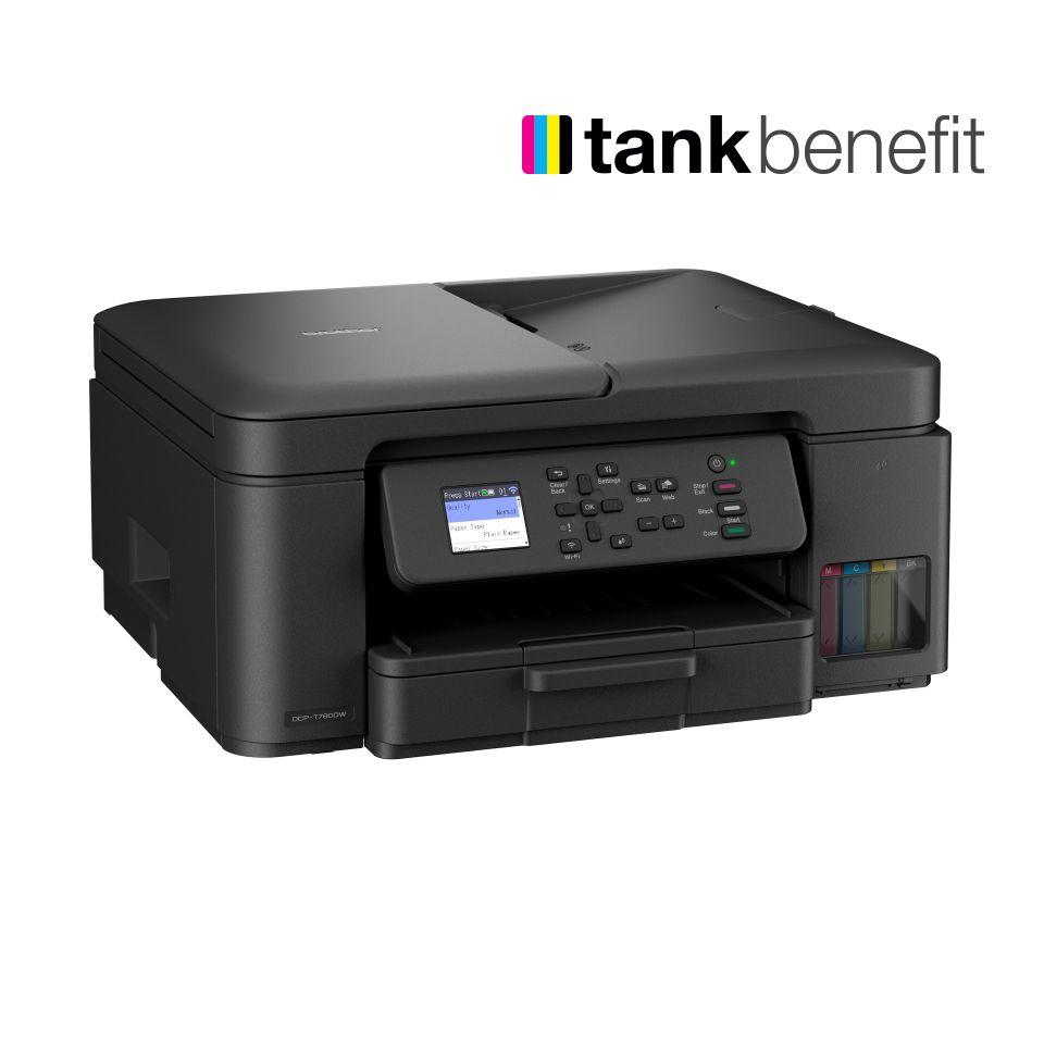 Impressora Multifunções BROTHER DCP-T780DW (A4 - Impressão a cores - 150 folhas - Preto), miniatura 6