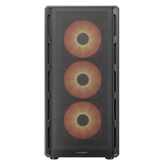 Caixa de Computador COUGAR Airface Pure PRO CGR-2GA5B-P (ATX, Micro ATX, Mini-ITX - Midi Tower - 17,5 cm - Preto) — miniatura 2