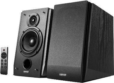 Colunas Ativas Hi-Fi EDIFIER R1855DB-BK (70 W - Com fios e sem fios - Preto)