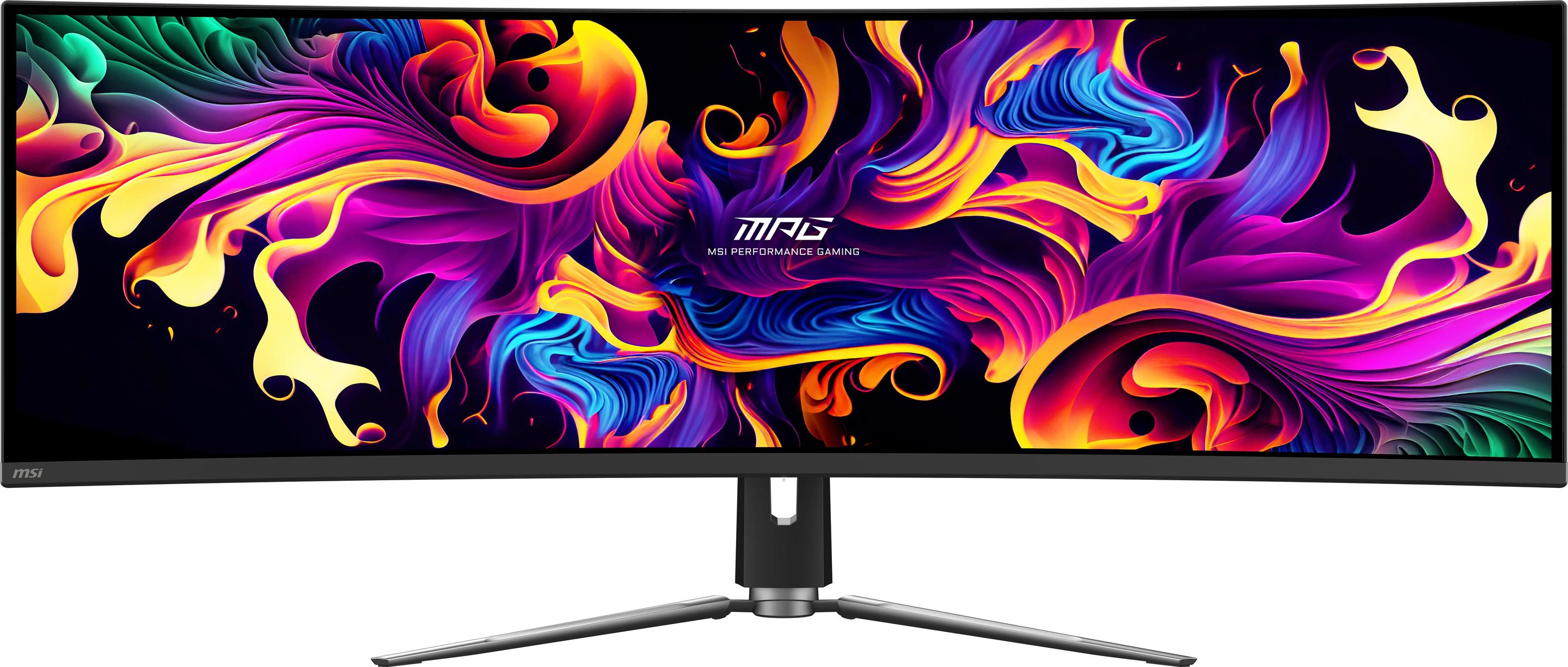 Monitor MSI MPG 491CQP QD-OLED (49" - QD-OLED - 144 Hz - Preto), miniatura 4
