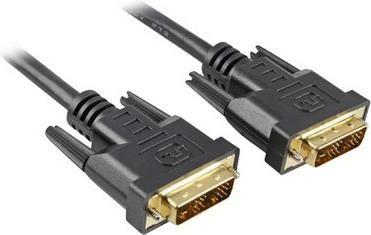 Cabo DVI-D SHARKOON (3 m - DVI-D - Preto)