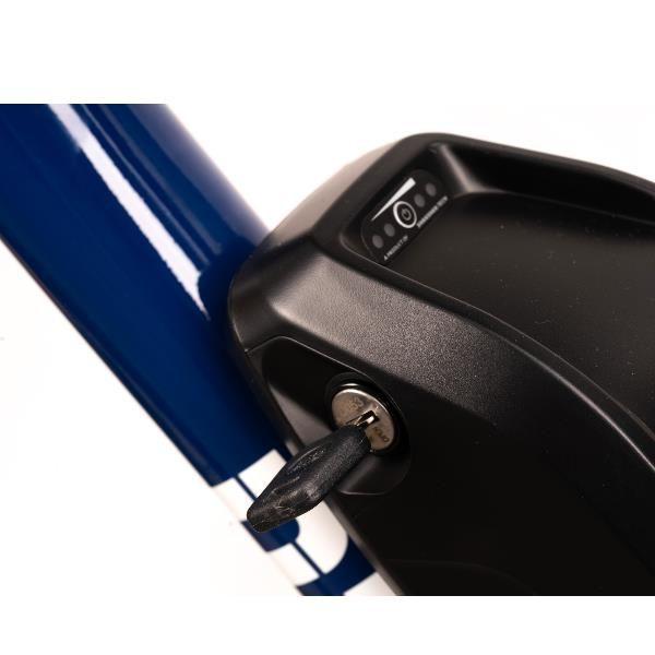 Bicicleta Elétrica NILOX X6 PLUS (250 W - 27,5" - Autonomia até 90 km - Preto/Azul) — miniatura 13