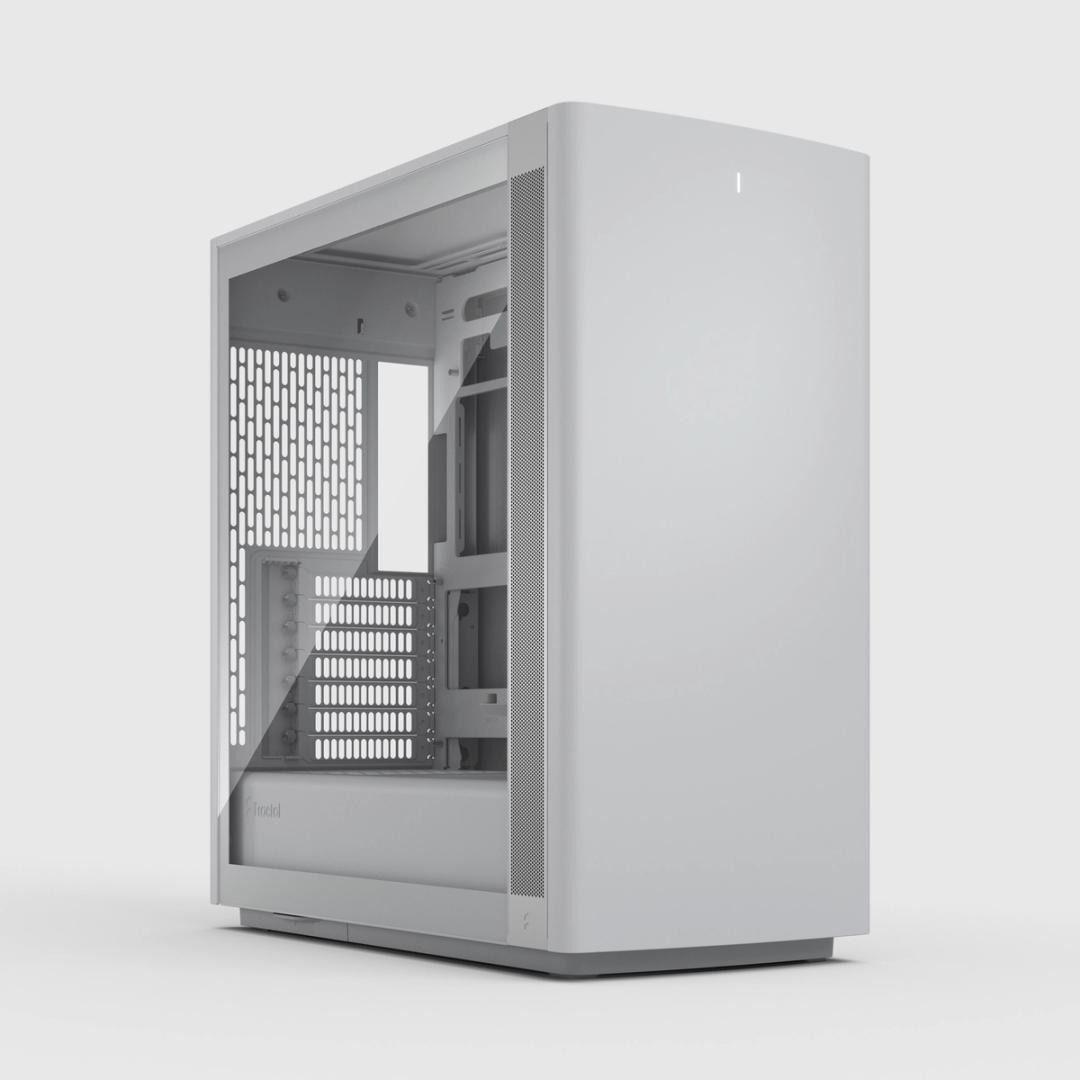 Caixa de Computador FRACTAL DESIGN Define One Light TG Clear Tint (Midi Tower - Aço - 18,5 cm - Branco)
