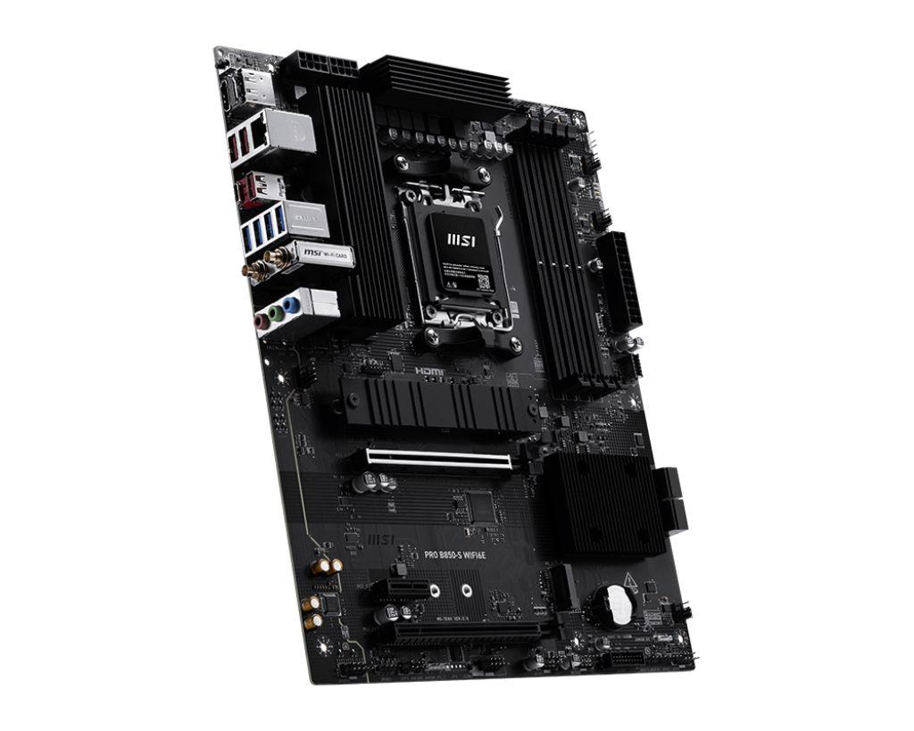 Motherboard MSI PRO B850-S WIFI6E (AM5 - ATX - Duplo canal - Preto), miniatura 4