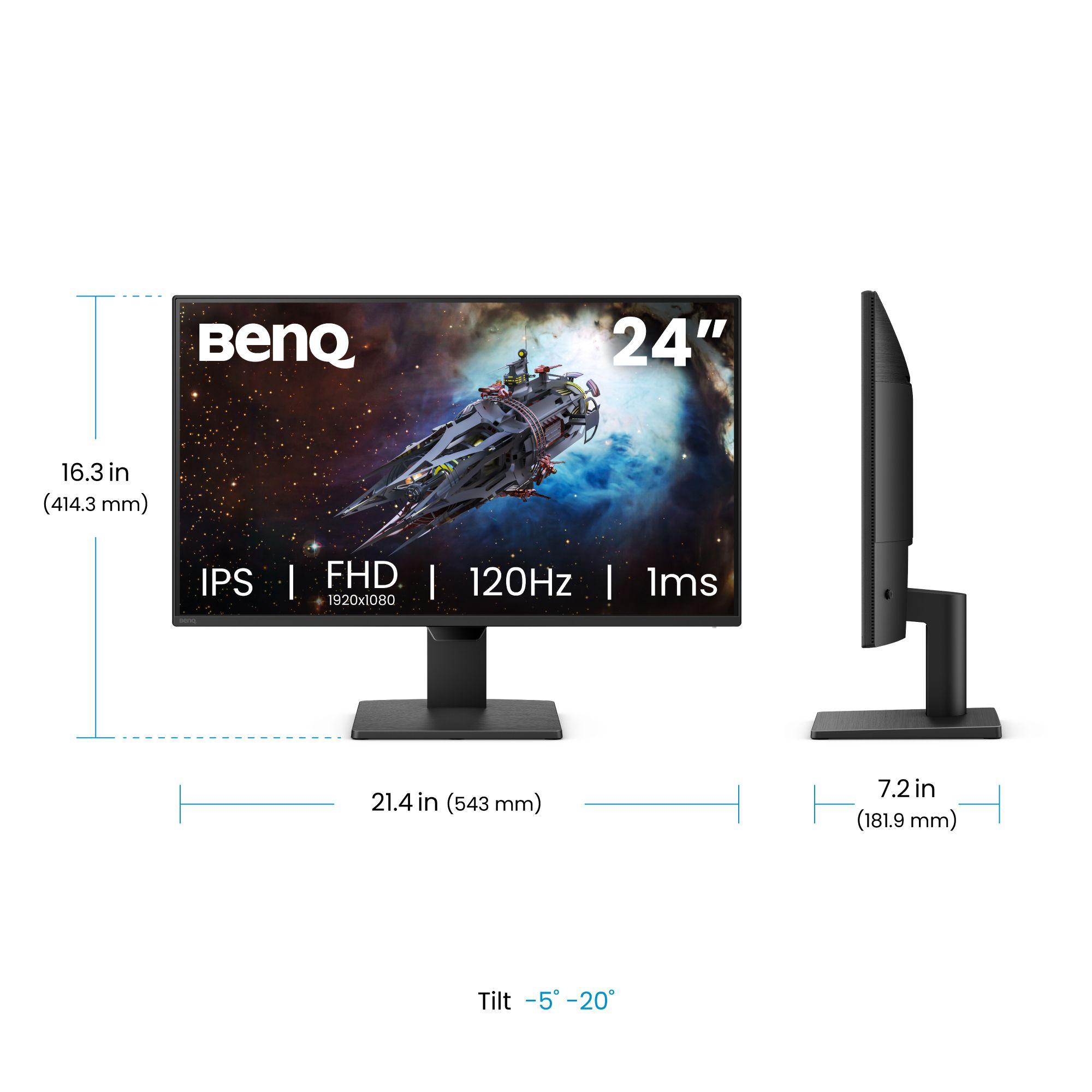Monitor BENQ GW2490P (24" - IPS - 120 Hz - Preto) — miniatura 4