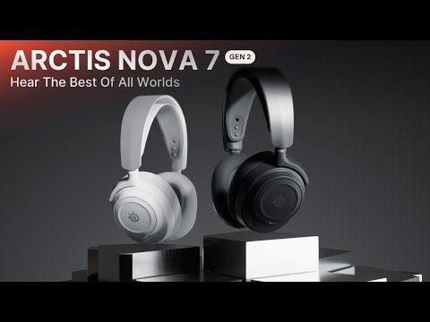 Headset Gaming STEELSERIES Arctis Nova 7 Gen 2 (Binaural - Sem fios - Circum-aural - Preto) — miniatura 3