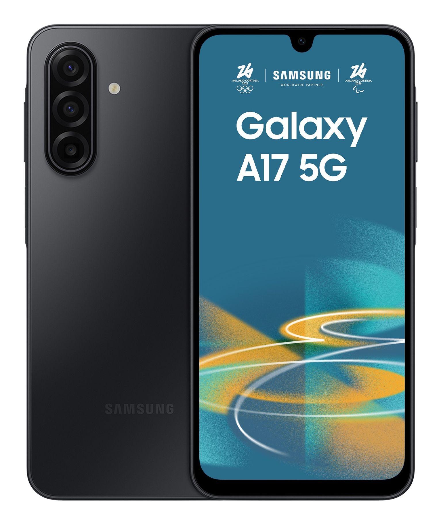 Smartphone SAMSUNG Galaxy A17 5G (4GB/128GB - 6,7" - Preto)