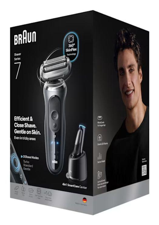 Máquina de Barbear BRAUN Series 7 72-C7200CC (Aço inoxidável - Preto), miniatura 2