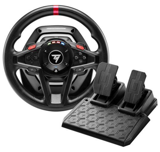 Volante + Pedais THRUSTMASTER T128 SimTask Pack (Com fios - Preto)