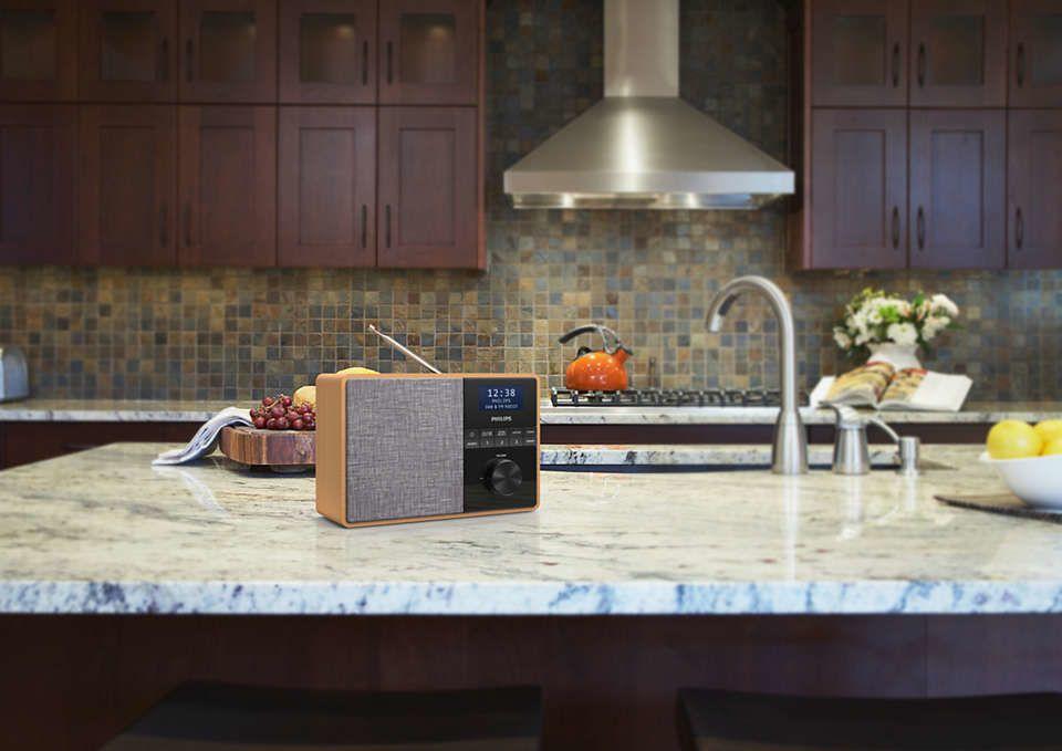 Rádio Portátil PHILIPS TAR5505/10 (5 W - Castanho) — miniatura 3