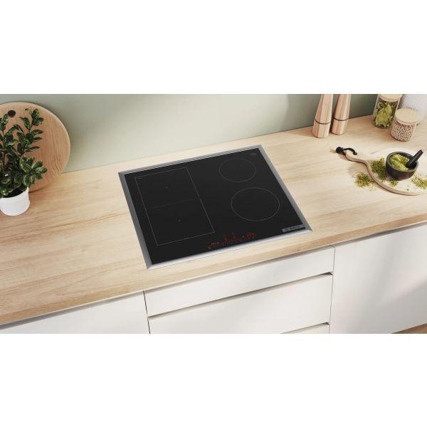 Placa de Indução de Encastre BOSCH PVS64RHB1E (6900 W - Vitrocerâmica - Toque - Preto), miniatura 4