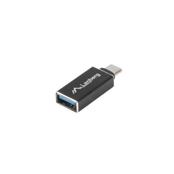 Adaptador USB-C para USB-A LANBERG AD-UC-UA-02 (USB 3.0 Type-A - USB 3.0 Type-C - Preto), miniatura 2